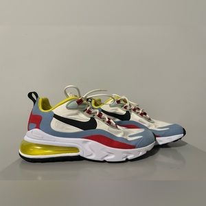 Size 7.5 Women's White Nike Air Max 270 React